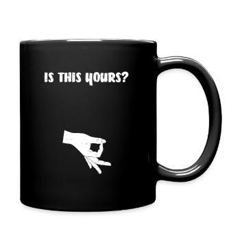 Est-ce-que cela est a toi? Cercle Jeu Gotcha Ok Ok Ok Main - Mug uni - noir - Droite