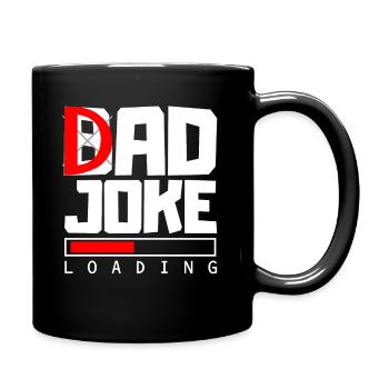 Blagues méchantes Proverbes Blague de père Chargement du cadeau - Mug uni - noir - Droite