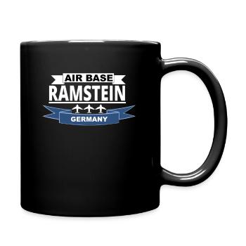 US Army | Air Base | Ramstein | Germany - Full Colour Mug - black - Right
