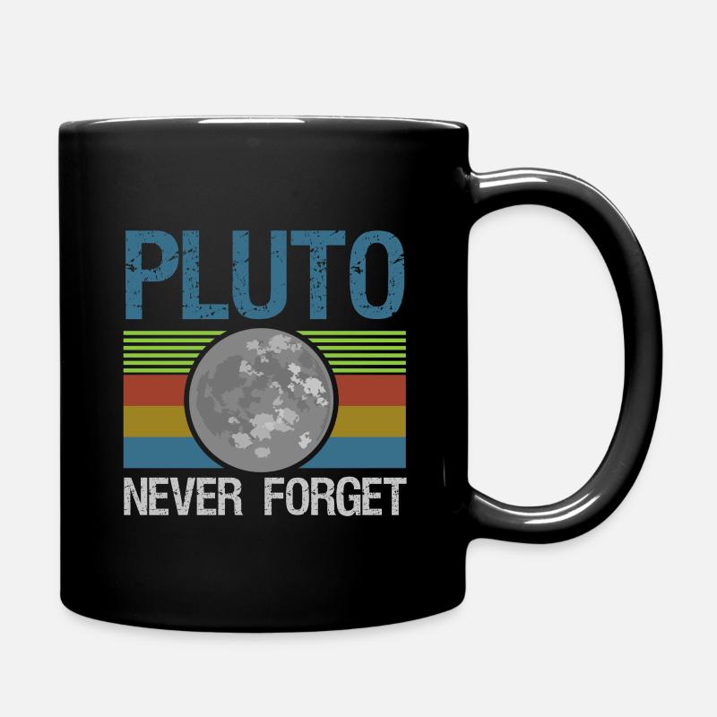 Pluto - Tasse einfarbig - Schwarz