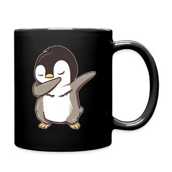 Penguin Penguins Dabbing Dabbin Dab Cadeau - Mug uni - noir - Droite