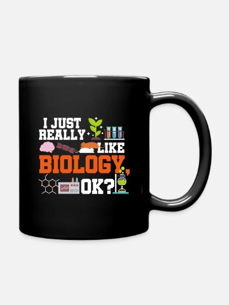 biologie - Mug uni - noir