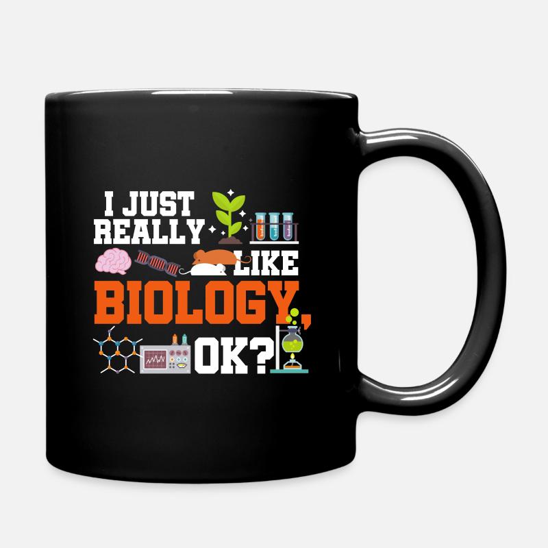 biologie - Mug uni - noir