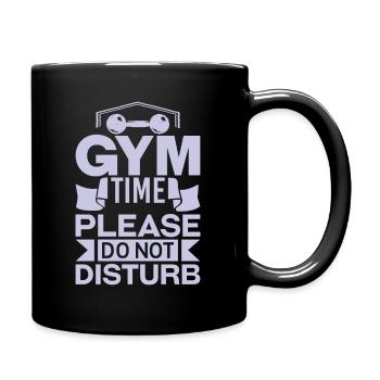 Gym Gym Training Sport Muscle Building - Full Colour Mug - black - Right