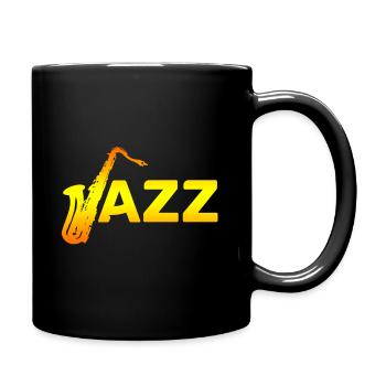 jazz - Full Colour Mug - black - Right