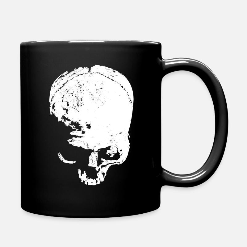 skull - Tasse einfarbig - Schwarz