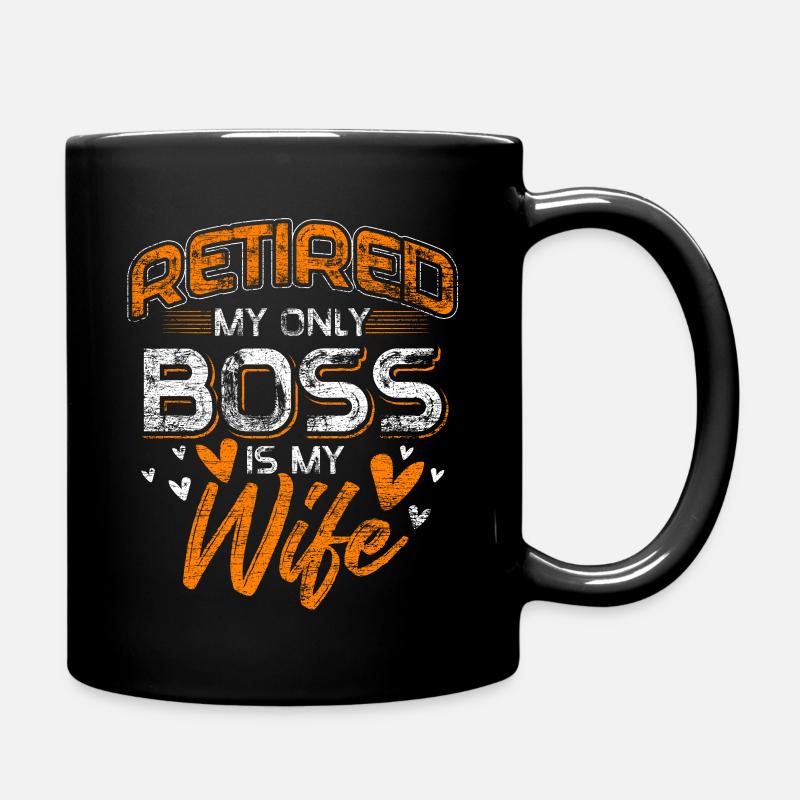Ruhestand - Tasse einfarbig - Schwarz
