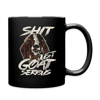 goat - Full Colour Mug - black - Right