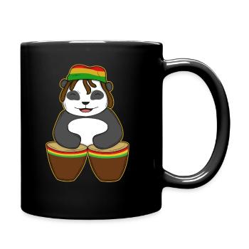 Reggae Panda - Mug uni - noir - Droite