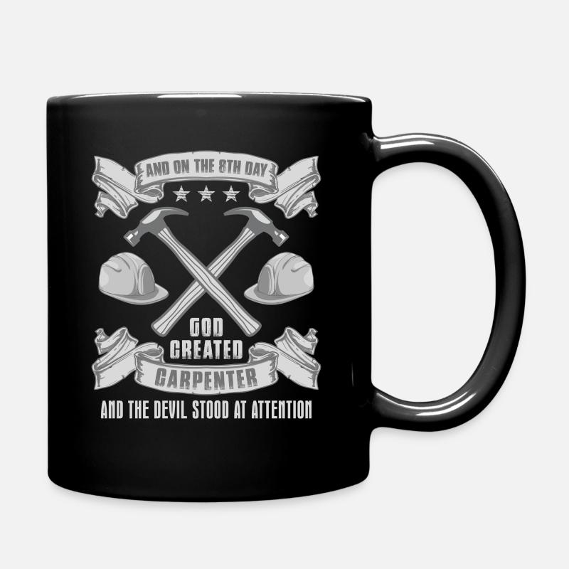 Charpentier artisan - Mug uni - noir