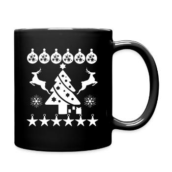 Christmas Premium Shirt Cadeau de Noël - Mug uni - noir - Droite