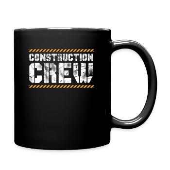 Chantiers de construction équipe - Mug uni - noir - Droite