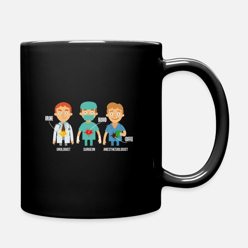 Anesthésiste chirurgien urologue - Mug uni - noir