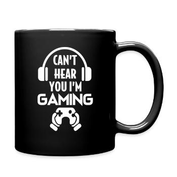 Gaming Headset - Tasse einfarbig - Schwarz - Rechts
