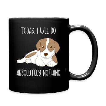 Jack Russell - Jack Russell Tshirt - Loafers - Full Colour Mug - black - Right