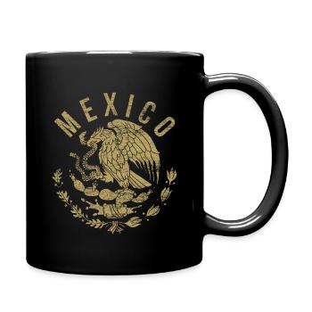 Mexico Eagle - Mug uni - noir - Droite