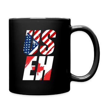 United States - Full Colour Mug - black - Right