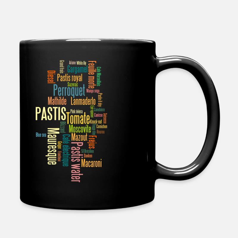 Pastis cocktails - Mug uni - noir