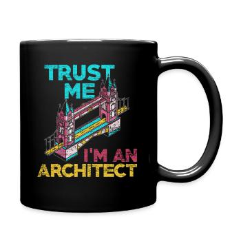 architect - Full Colour Mug - black - Right