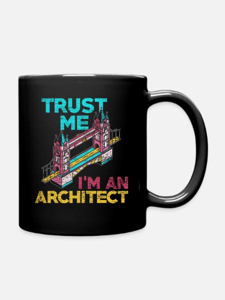 architecte - Mug uni - noir