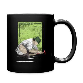Archaeologist science archeology history - Full Colour Mug - black - Right