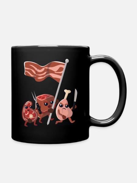 Meat revolution - Full Colour Mug - black