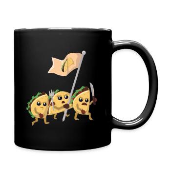 Taco Revolution - Full Colour Mug - black - Right