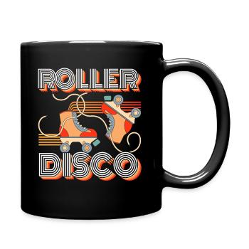 Cadeau Roller Disco Roller Roller Roller - Mug uni - noir - Droite