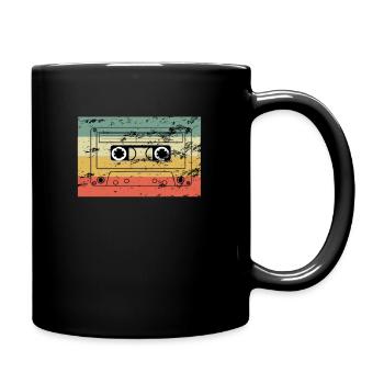 Kassette - Tasse einfarbig - Schwarz - Rechts