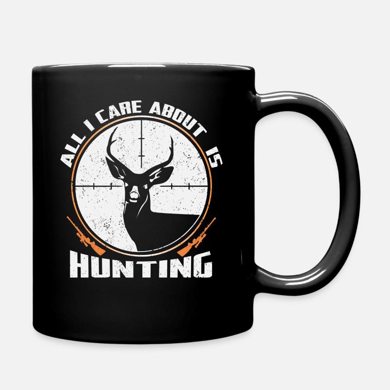 Jagen - Tasse einfarbig - Schwarz