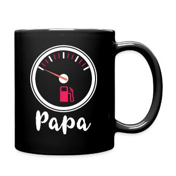 Papa Son Fuel Gauge Shirt - Full Colour Mug - black - Right