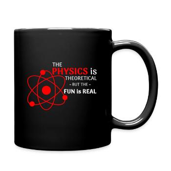 Physics fun - Full Colour Mug - black - Right