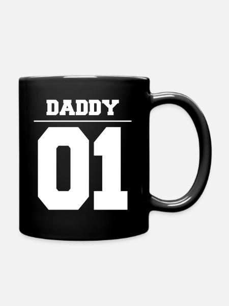 Daddy 01 - Full Colour Mug - black