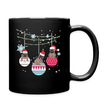 Cadeau de Noël - Mug uni - noir - Droite