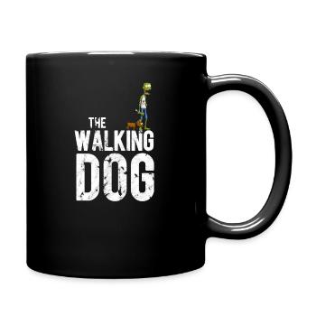 THE WALKING DOG - Mug uni - noir - Droite