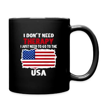 Idée de cadeau pour l'Amérique américaine - Mug uni - noir - Droite