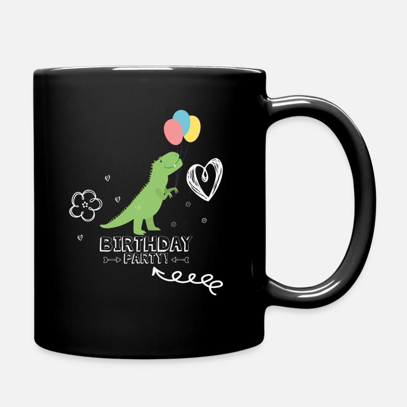 Birthday party - Full Colour Mug - black