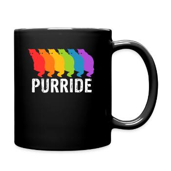 Gay Pride - Mug uni - noir - Droite