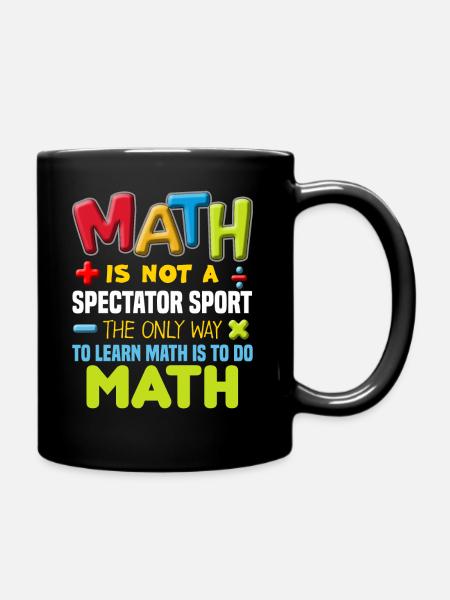 Professeur de mathématiques - Mug uni - noir