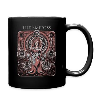 Tarot Cards Mystic Alchemy Destiny Clairvoyance - Full Colour Mug - black - Right