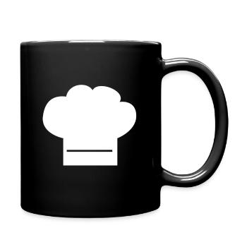 cuisinier - Mug uni - noir - Droite