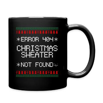 Informaticien de Noël - Mug uni - noir - Droite