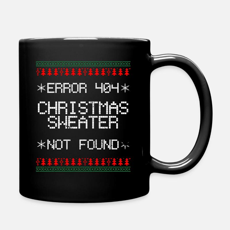 Informaticien de Noël - Mug uni - noir