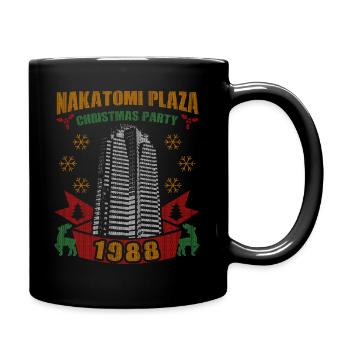 Ugly Christmas NAKATOMI PLAZA CHRISTMAS PARTY 1988 - Tasse einfarbig - Schwarz - Rechts