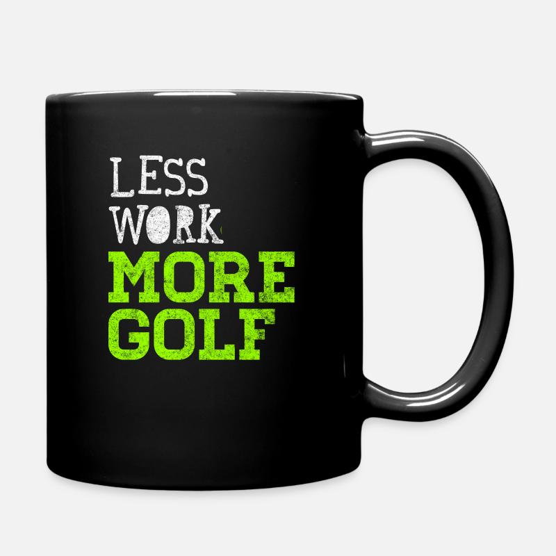 golf - Full Colour Mug - black