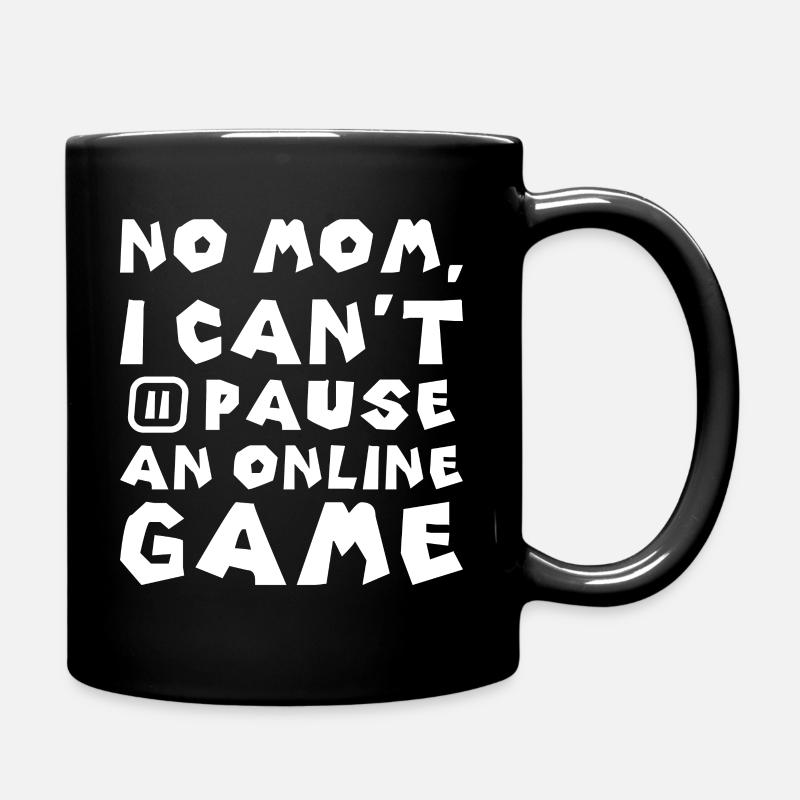 Jeux en ligne Jeux Nerd Geek Retro Computer - Mug uni - noir