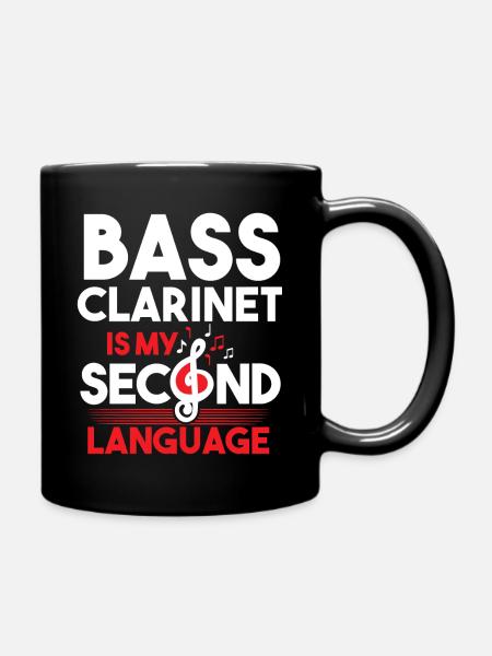 Clarinette basse - Mug uni - noir