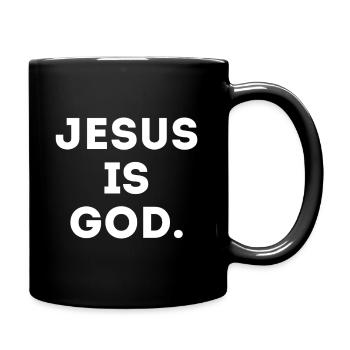 Jésus - Mug uni - noir - Droite