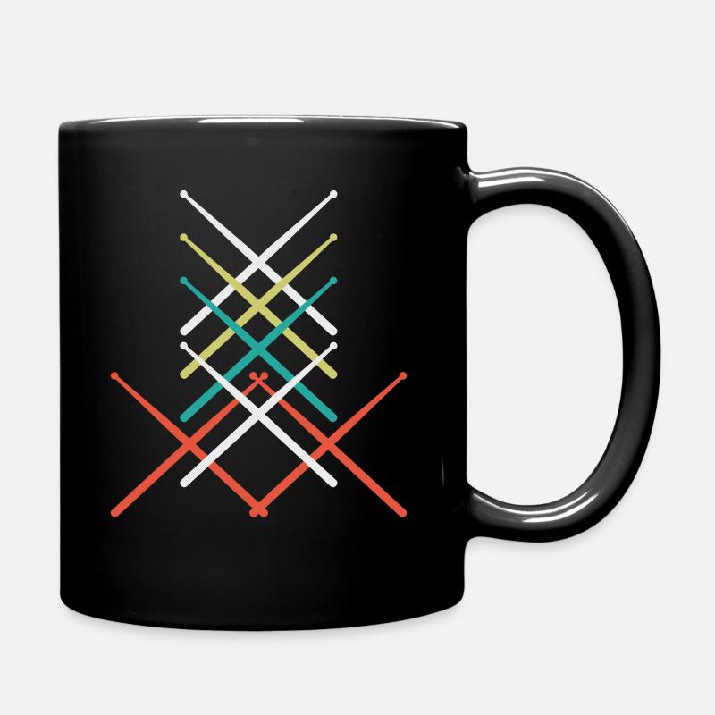 Baguettes de tambour - Mug uni - noir