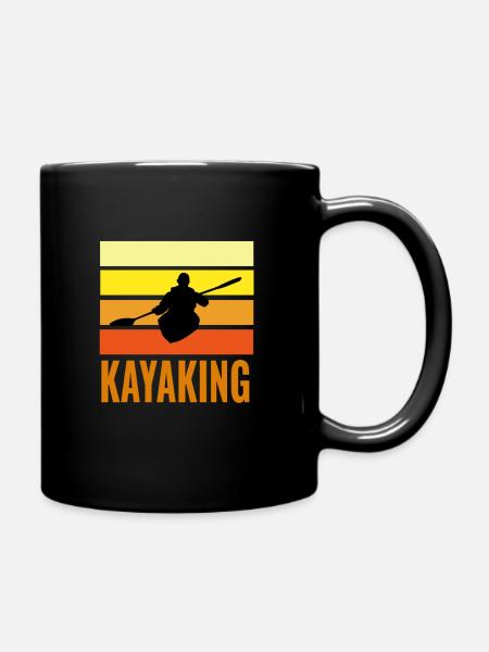 Kayak - Tasse einfarbig - Schwarz